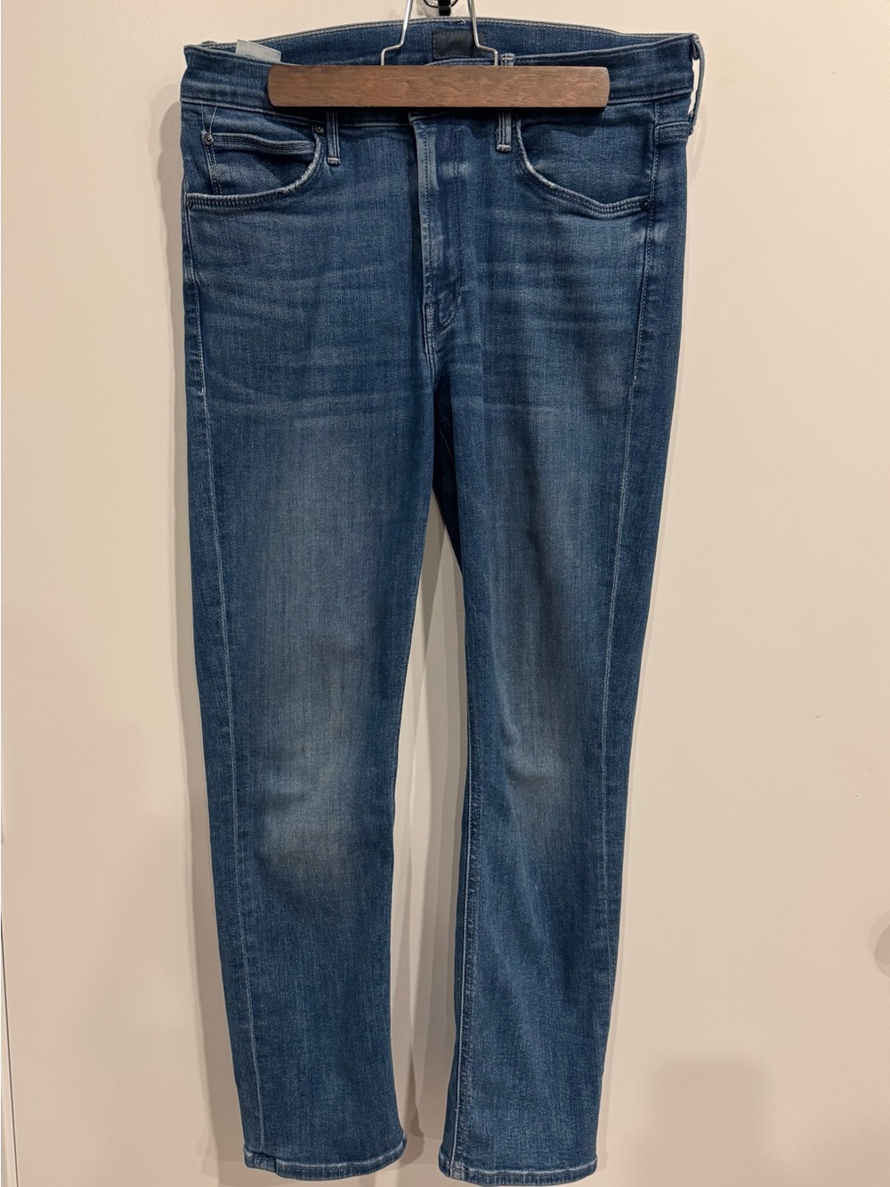 MOTHER Denim Mid Rise Dazzler Wish Upon A Star Size 28